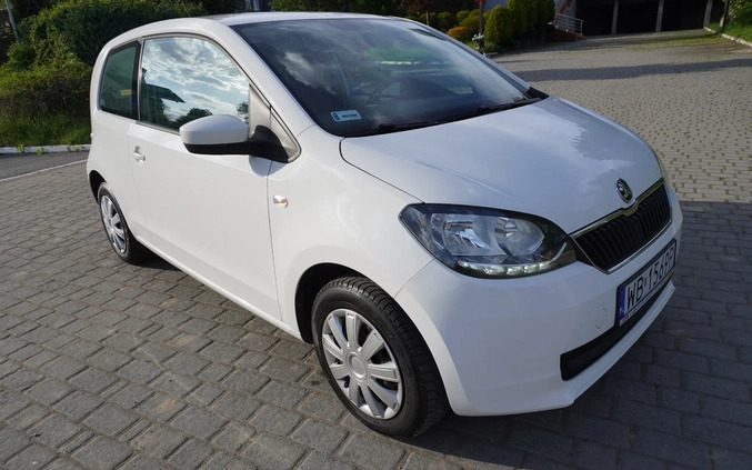 Skoda Citigo cena 17500 przebieg: 227000, rok produkcji 2017 z Katowice małe 596